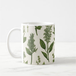 Caneca De Café Na moda de jardinagem de plantas verdes personaliz