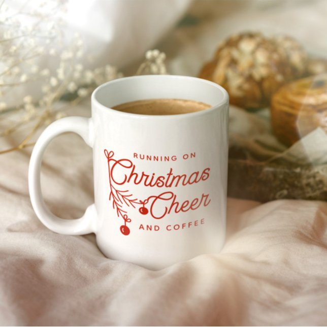 Caneca De Café Na moda Mistura de animação de Natal moderno (Criador carregado)