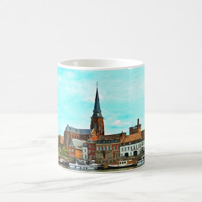 Caneca De Café Na moda panorama de Maastricht (Centro)