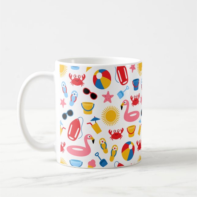 Caneca De Café Na praia (Esquerda)