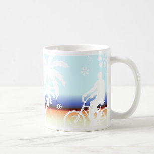 Caneca De Café Na praia