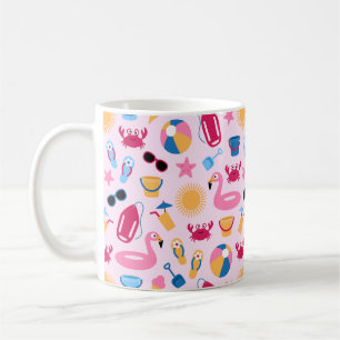 Caneca De Café Na praia