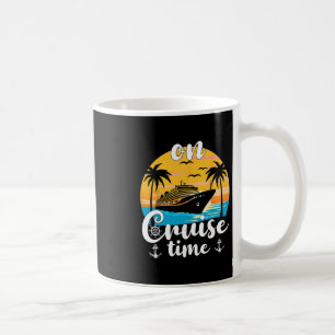Caneca De Café Na Praia do Tempo de Cruzeiro Férias de Verão Corr