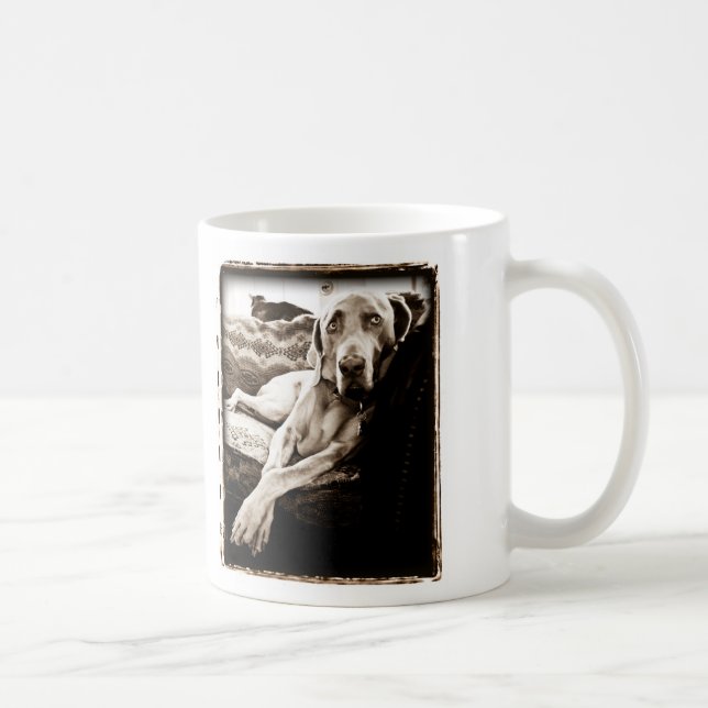 Caneca De Café Nação de Weimaraner: A cadeira de Ballou (Direita)
