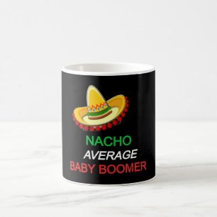 CANECA DE CAFÉ NACHO BABY BOOMER MÉDIO CINCO DE MAYO