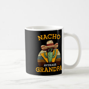 Caneca De Café Nacho Média Avô Engraçado Papá Mexicano Retrocedor