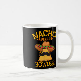 Caneca De Café Nacho Média Bowler Boliche Mexicana Cinco De Mayo