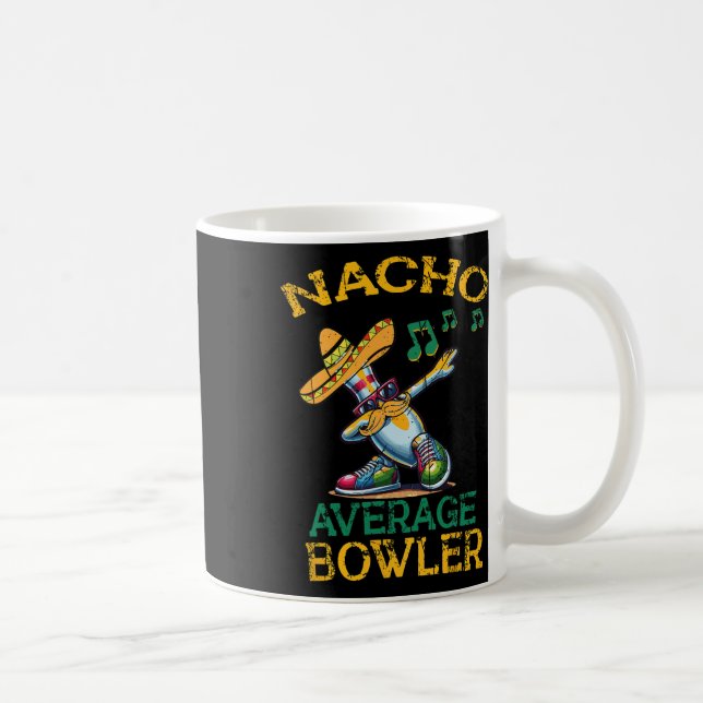 Caneca De Café Nacho Média Bowler Cinco De Mayo (Direita)