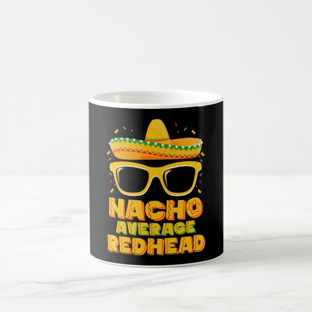 Caneca De Café Nacho Média Cabelo Vermelho Mexicano Cinco De Mayo (Centro)