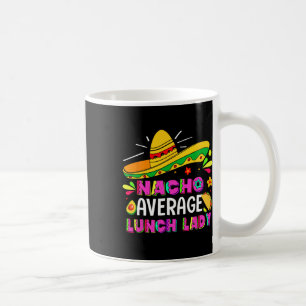Caneca De Café Nacho Média de Almoço Lady Cinco De Mayo Fiesta