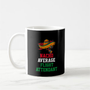 Caneca De Café Nacho Média de Atendedor de Voo Mug