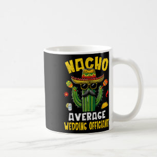 Caneca De Café Nacho Média de Casamento Oficiente Harious Jo