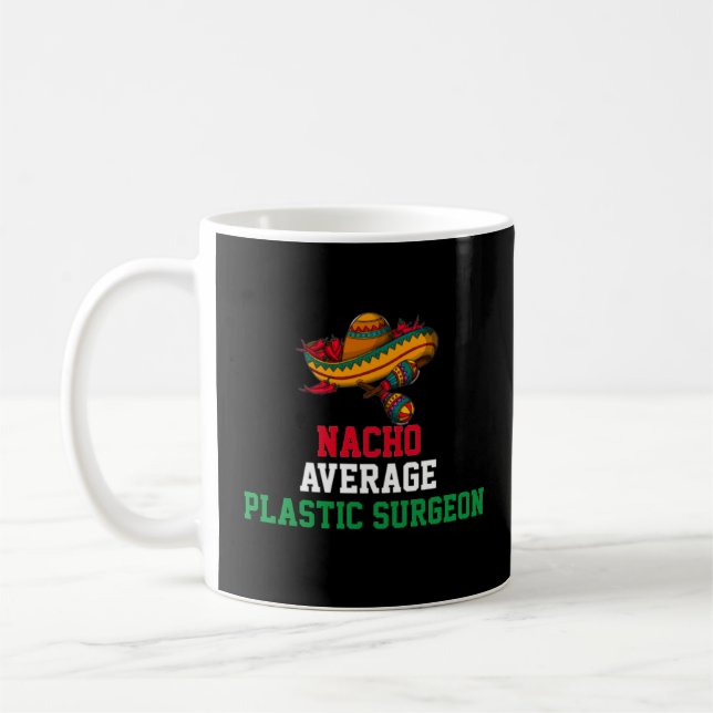 Caneca De Café Nacho Média de Cirurgião Plástico Mug (Esquerda)