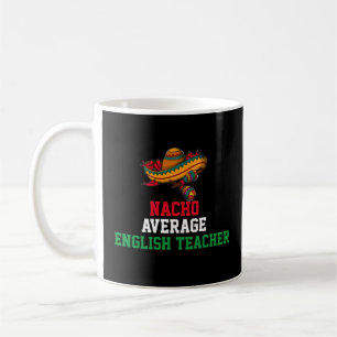 Caneca De Café Nacho Média de Professores Ingleses Mug