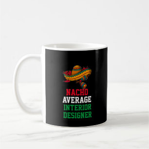 Caneca De Café Nacho Média do Designer Interior