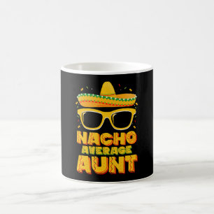 Caneca De Café Nacho Média Tia Cinco De Mayo Combinação Família