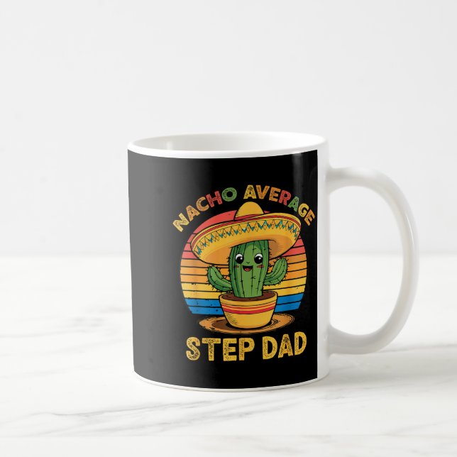 Caneca De Café Nacho padrasto médio mexicano cinco de maio engraç (Direita)