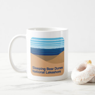 Caneca De Café Nacional de sono das dunas do urso Lakeshore