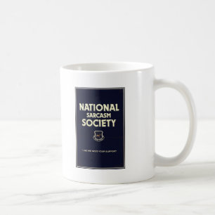 Caneca De Café Nacional-Sarcasmo-Sociedade