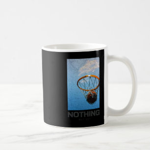 Caneca De Café Nada além de Net Basbol Minimalista Hoop Sky Des