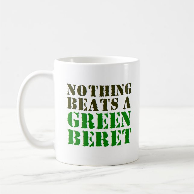 Caneca De Café nada bate uma boia verde (Esquerda)