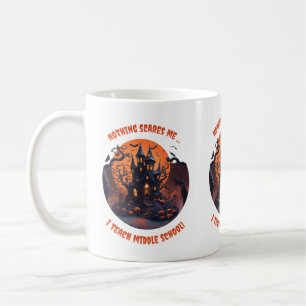 Caneca De Café Nada Me Assusta Ensinar O Médio Ensino