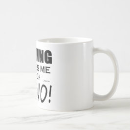 Caneca De Café Nada Me Assusta Piano