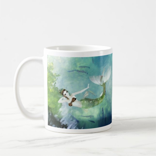 Caneca De Café Nadar com Salmon Mug (Esquerda)