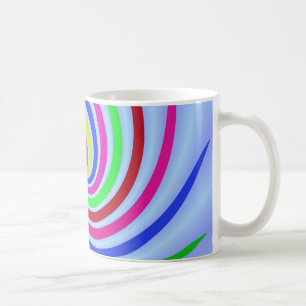 Caneca De Café Nadinhos Coloridos