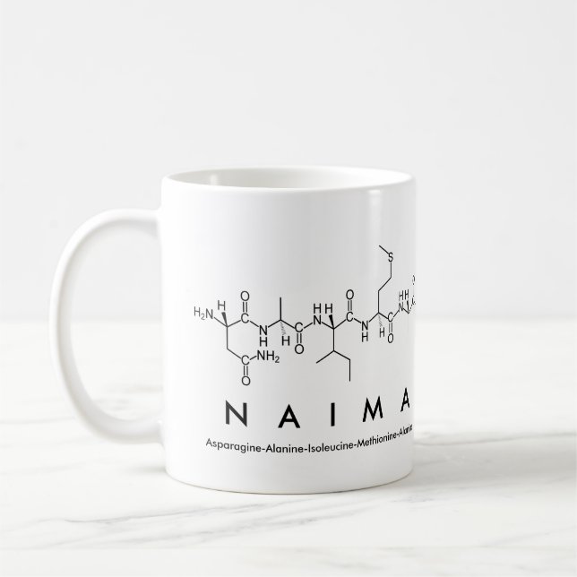 Caneca De Café Naima peptide mug (Esquerda)