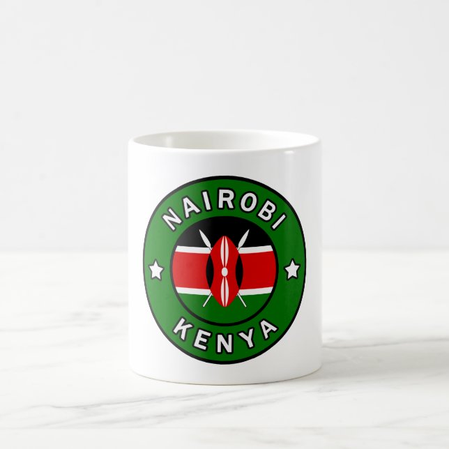 Caneca De Café Nairobi Quênia (Centro)