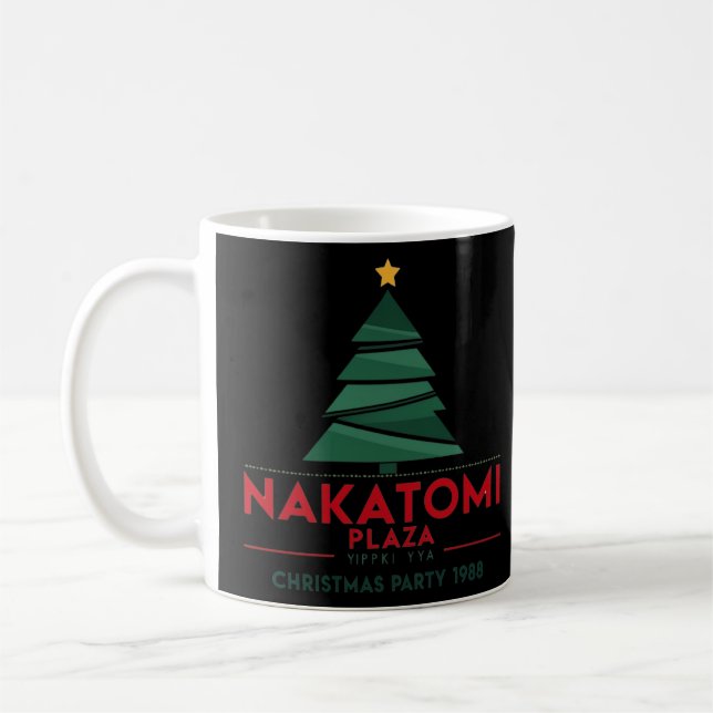 Caneca De Café Nakatomi Plaza Festa de Natal (Esquerda)