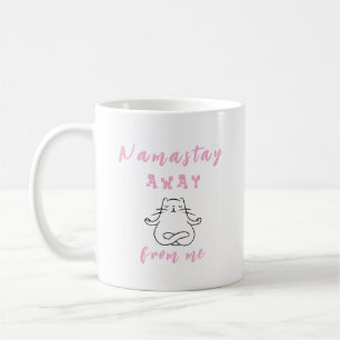 Caneca De Café Namastay longe de mim