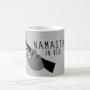 Caneca De Café namast'ay na preguiça da cama