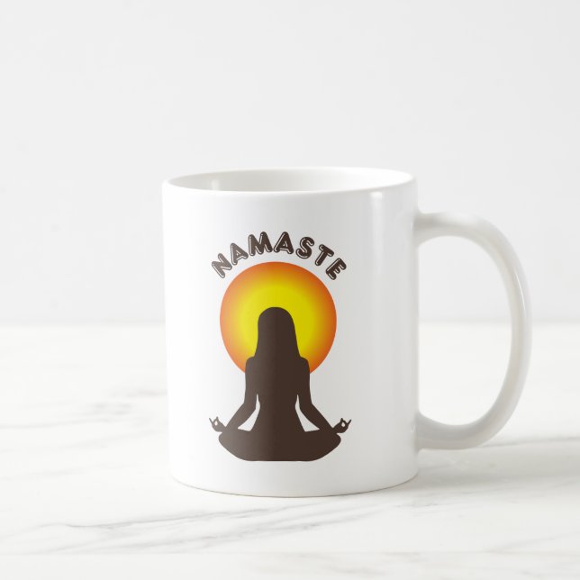 Caneca De Café Namaste (Direita)