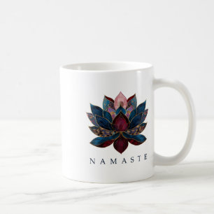 Caneca De Café Namaste Flor de Lótus Budismo Zen Iogue Budista Bu