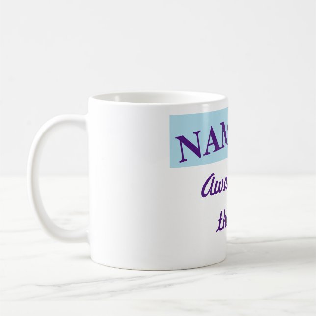 Caneca De Café Namaste longe do Jab Coffee Mug (Esquerda)