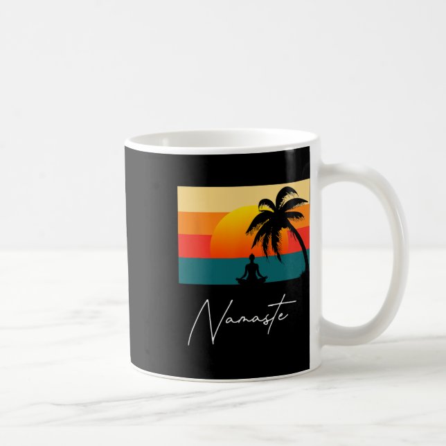 Caneca De Café Namaste Yoga _2  (Direita)