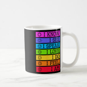 Caneca De Café Namaste Yoga Meditação 7 Chakras Espiritual 