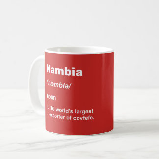 Caneca De Café Nambia e covfefe