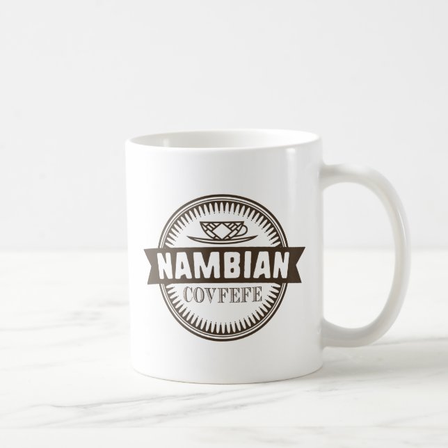 Caneca De Café Nambian Covfefe (Direita)