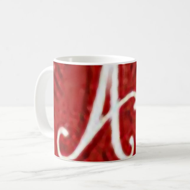 Caneca De Café Name red _Mug (Frente Esquerda)