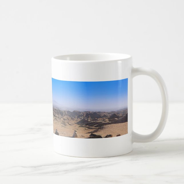 Caneca De Café Namíbia Africana Desert Panorama (Direita)