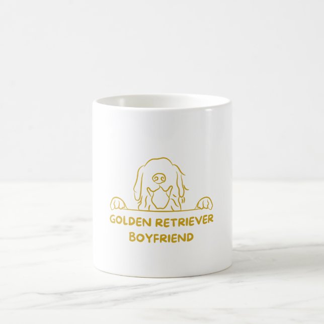 Caneca De Café namorado de recuperação de ouro (Centro)