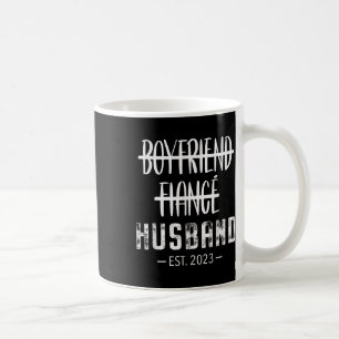 Caneca De Café Namorado Fiance Husband Recem casados 2023 Grooms
