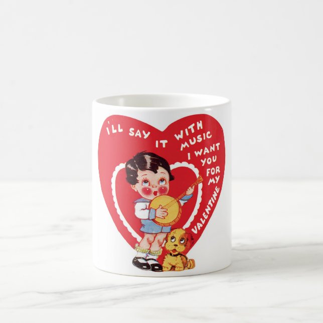 Caneca De Café Namorados antigo (Centro)