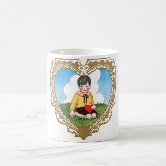 Caneca De Café Namorados antigo (Centro)