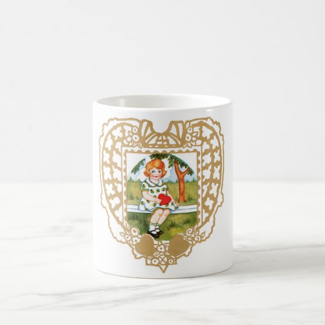 Caneca De Café Namorados antigo (Centro)
