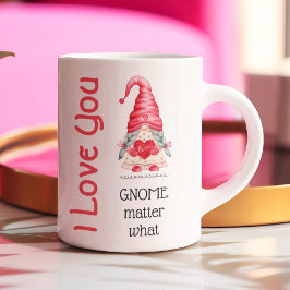 Caneca De Café Namorados Bonito Você Será Meu Gnomie