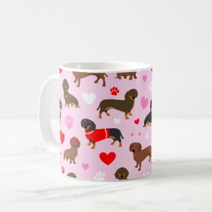 Caneca De Café Namorados Dachshund